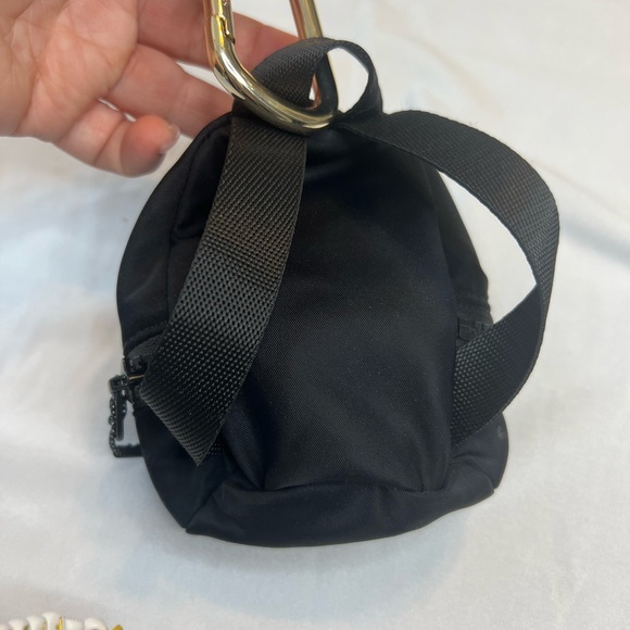 Lululemon Black nano backpack keychain. - Picture 2 of 5